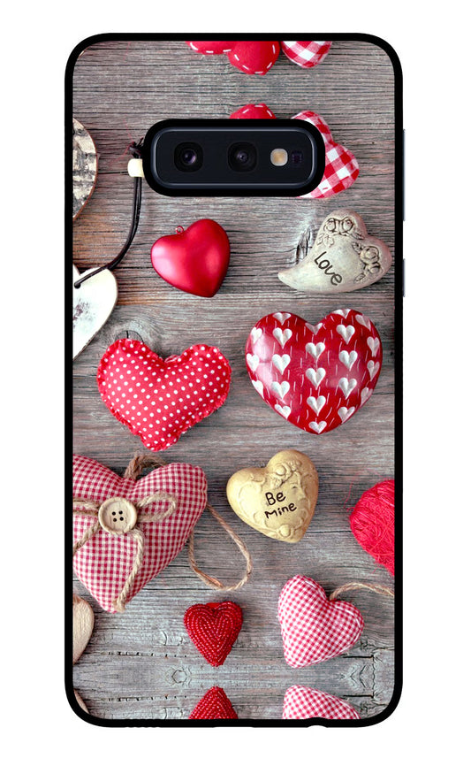 Love Wallpaper Samsung S10E Glass Case