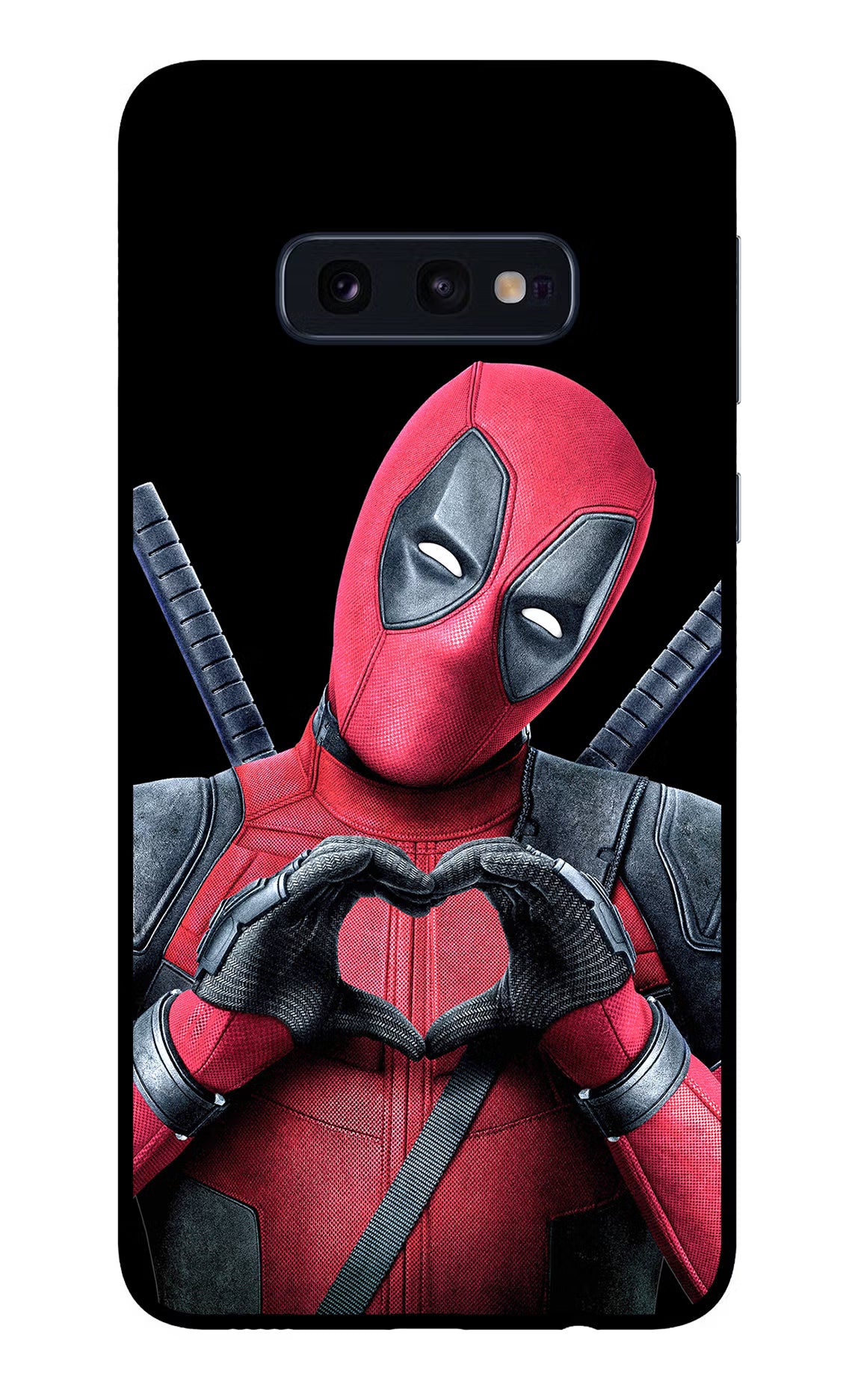 Deadpool Samsung S10E Glass Case