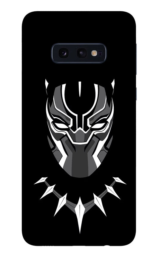 Black Panther Samsung S10E Glass Case