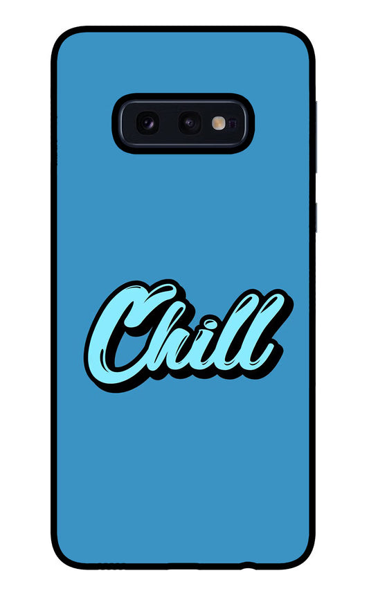 Chill Samsung S10E Glass Case