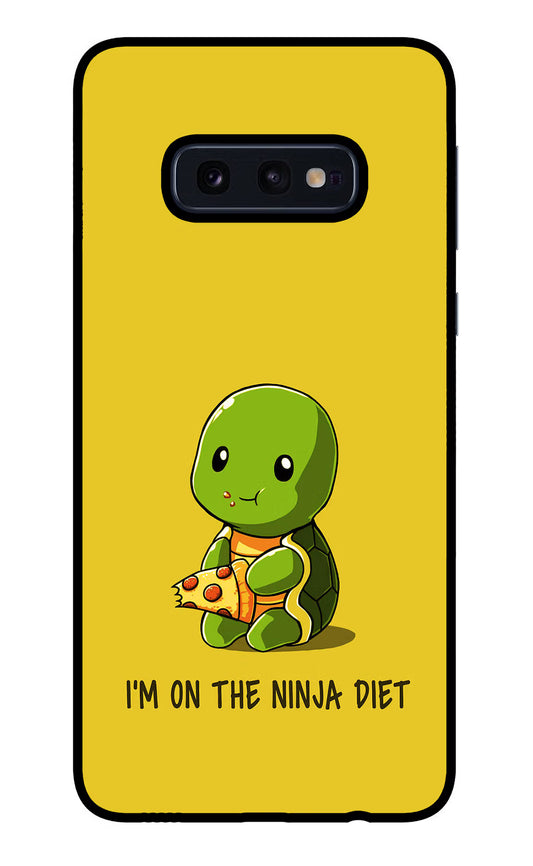 I'm on Ninja Diet Samsung S10E Glass Case