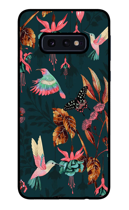 Birds Samsung S10E Glass Case