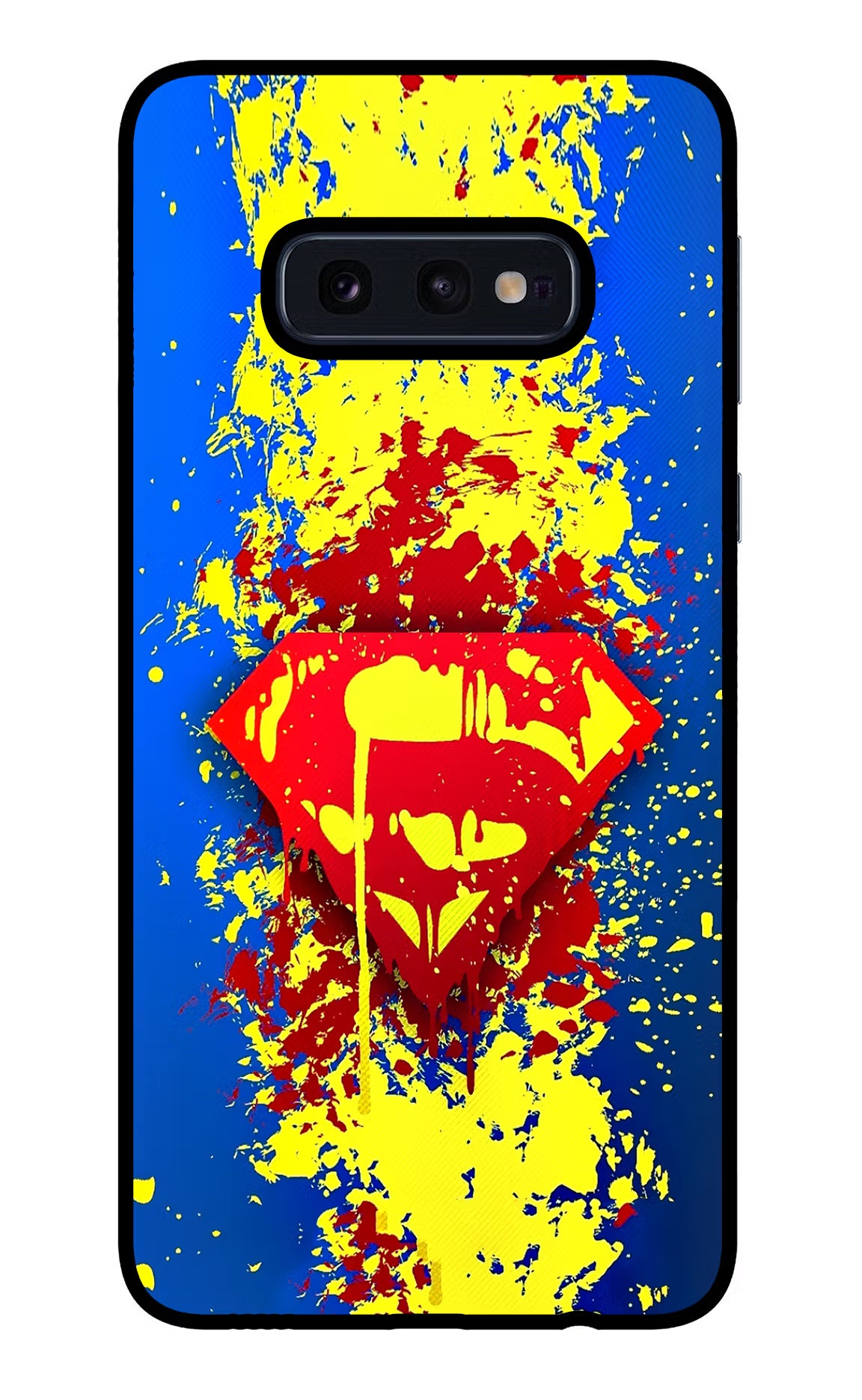 Superman logo Samsung S10E Glass Case
