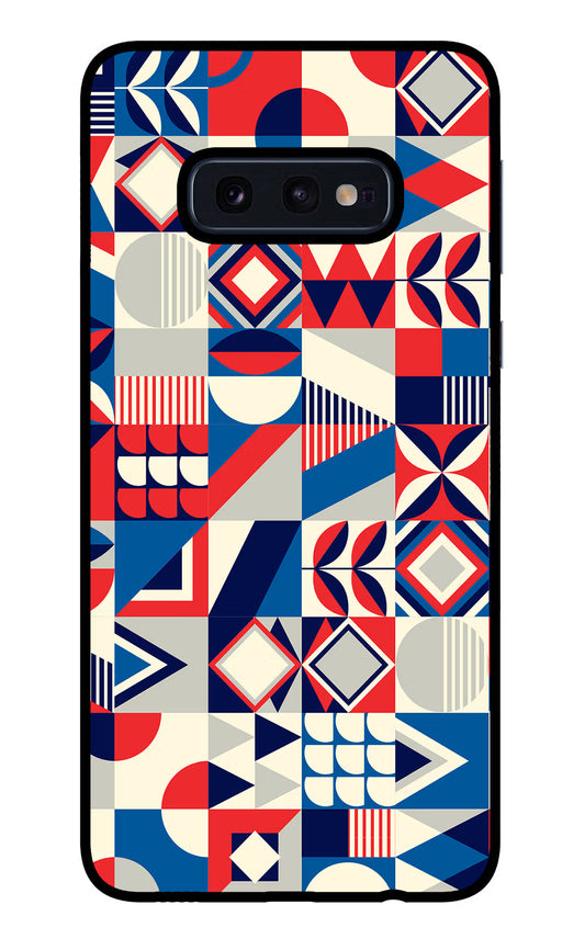 Colorful Pattern Samsung S10E Glass Case