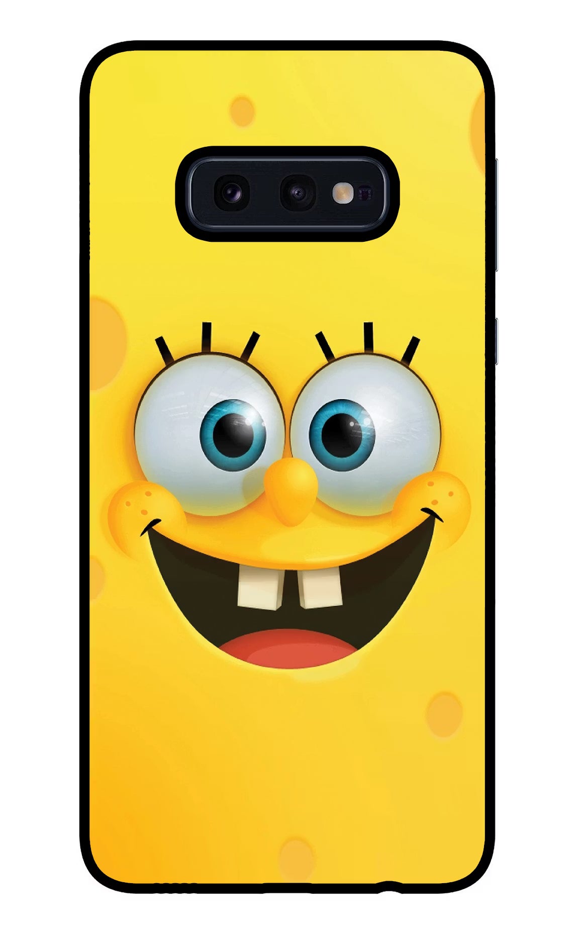 Sponge 1 Samsung S10E Glass Case Back Cover by Casekaro