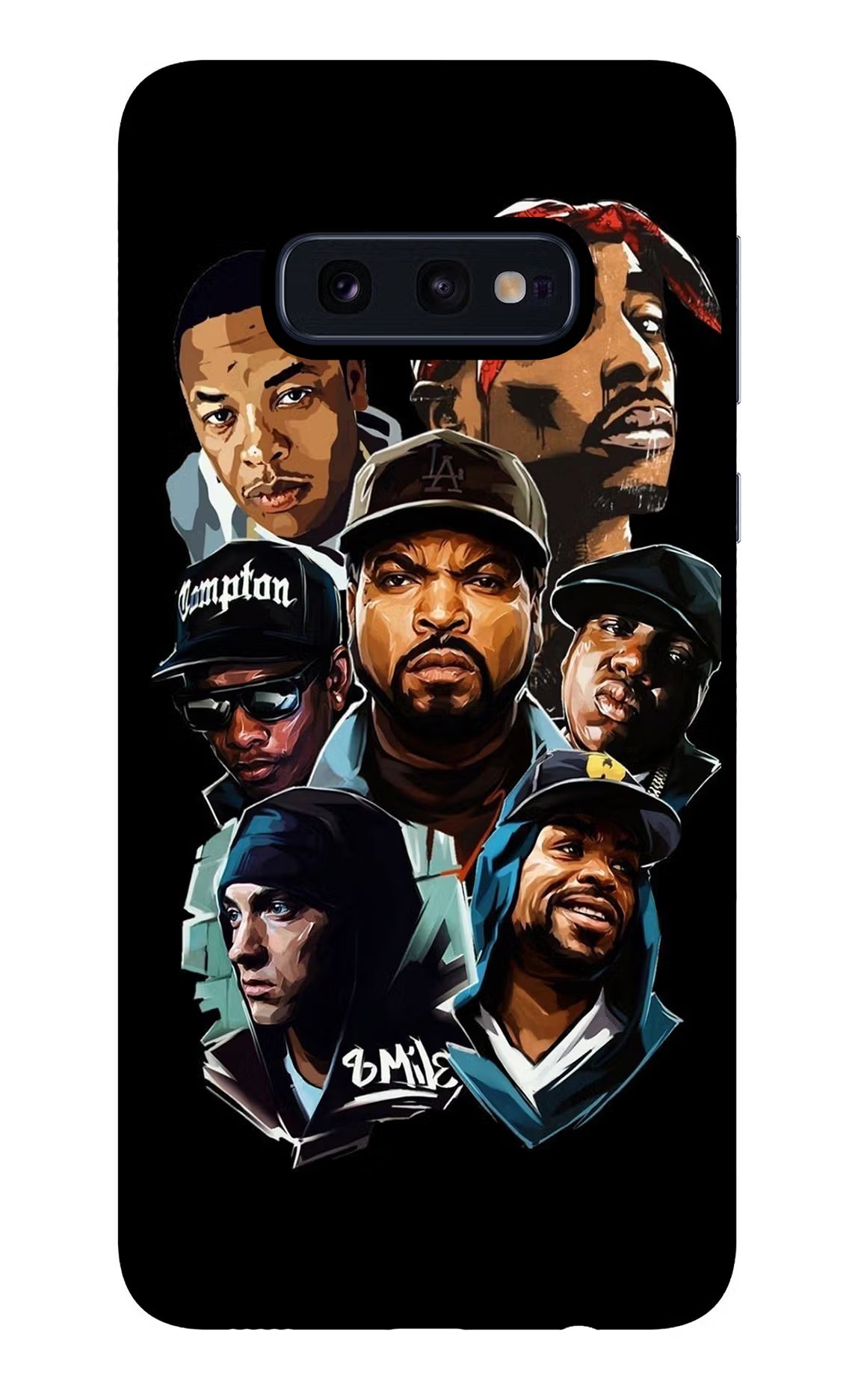 Rappers Samsung S10E Glass Case