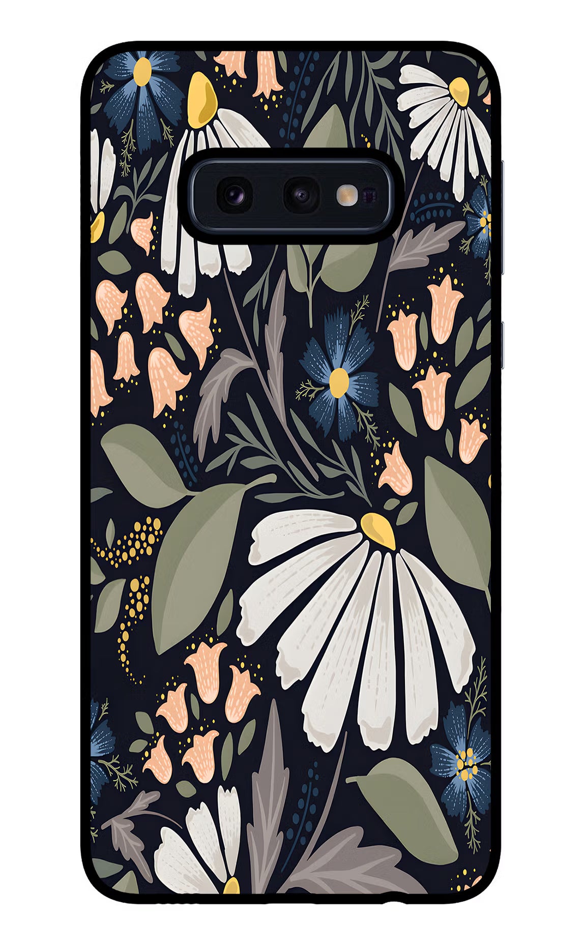 Flowers Art Samsung S10E Glass Case
