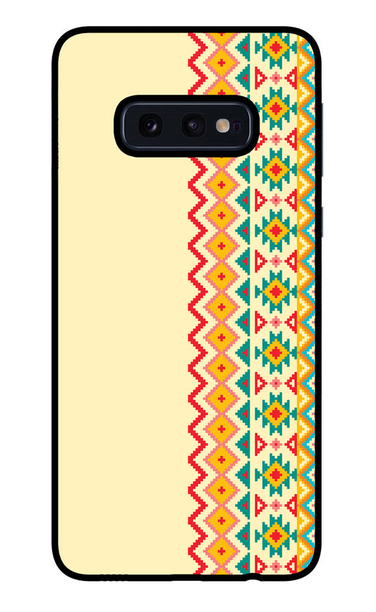 Ethnic Seamless Samsung S10E Glass Case