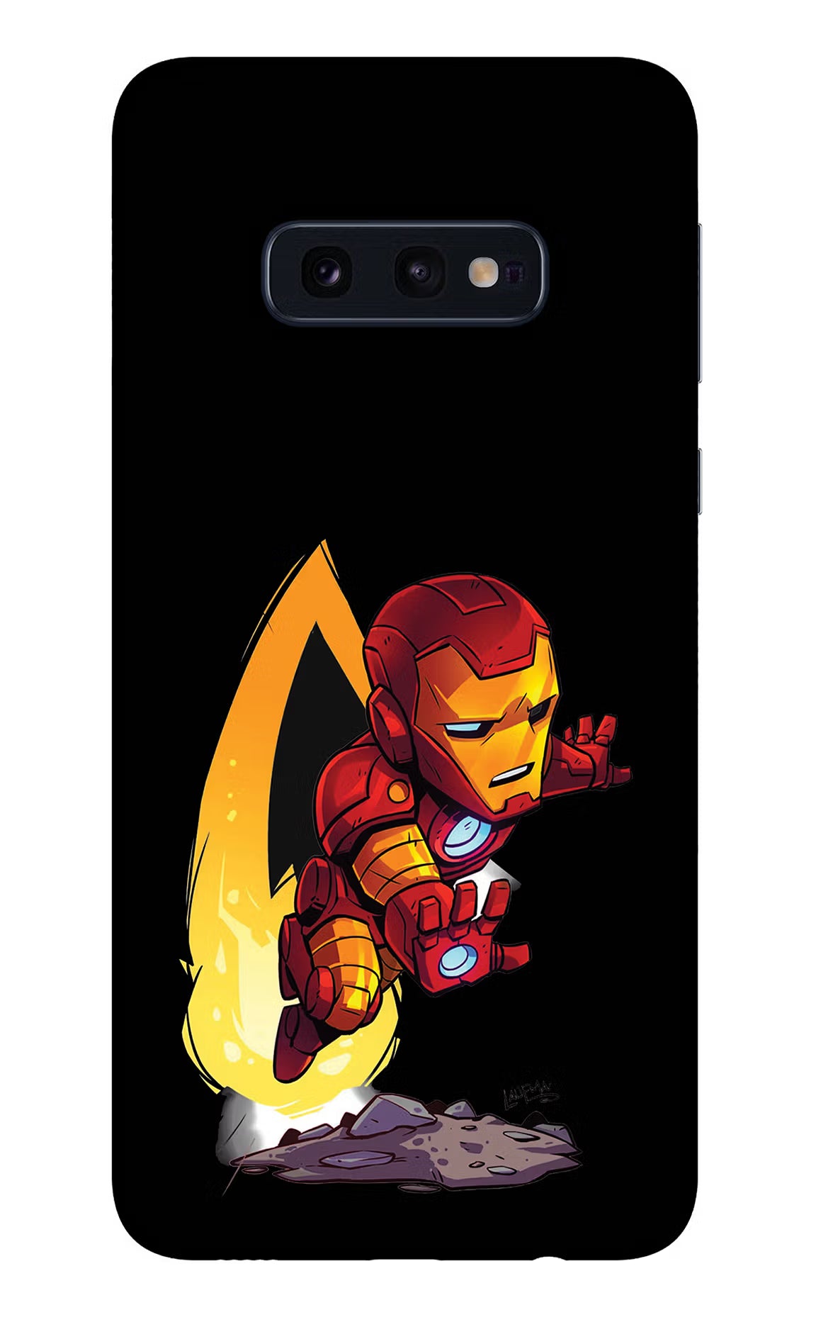 IronMan Samsung S10E Glass Case Back Cover by Casekaro