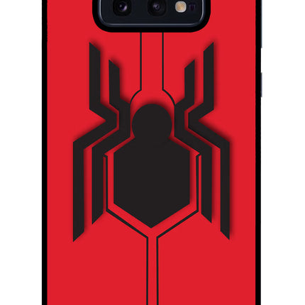 Spider Samsung S10E Glass Case Back Cover by Casekaro