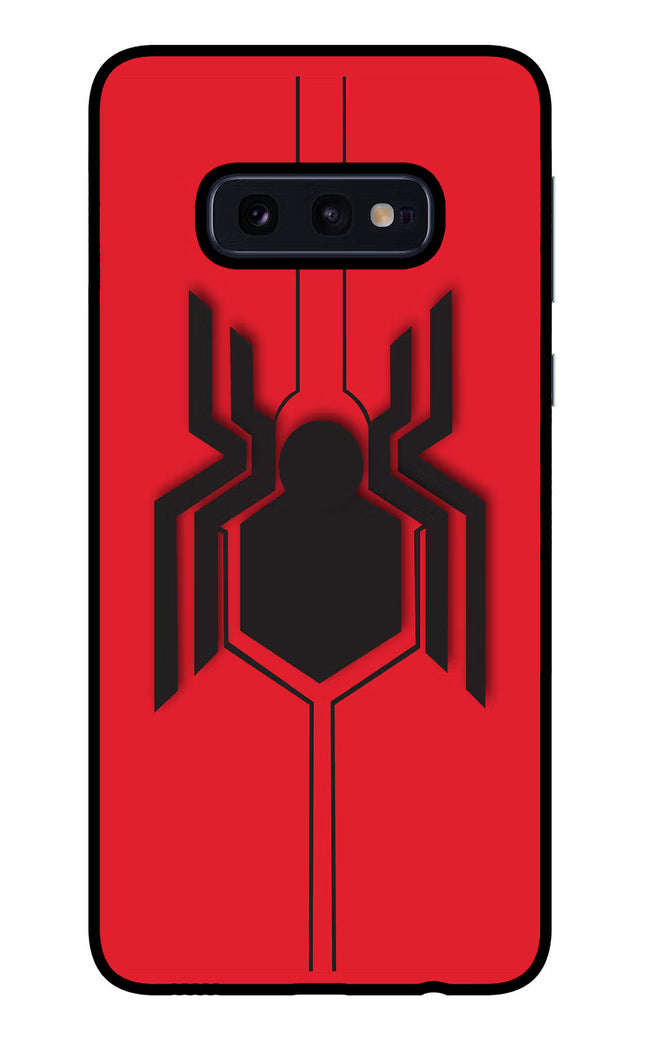 Spider Samsung S10E Glass Case Back Cover by Casekaro