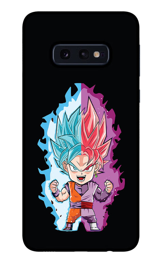 Chota Goku Samsung S10E Glass Case