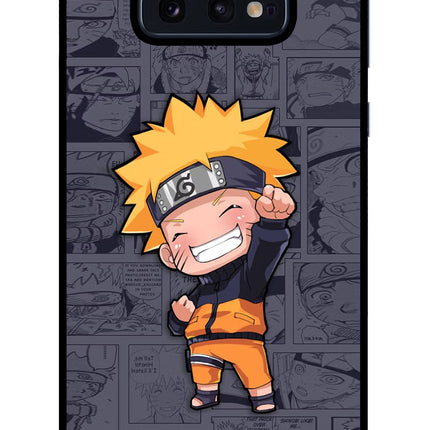 Chota Naruto Samsung S10E Glass Case Back Cover by Casekaro