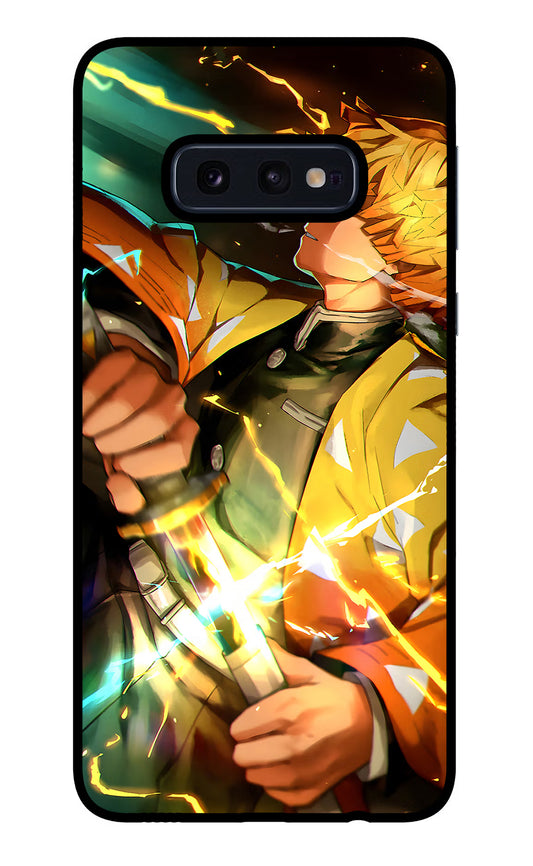 Demon Slayer Samsung S10E Glass Case