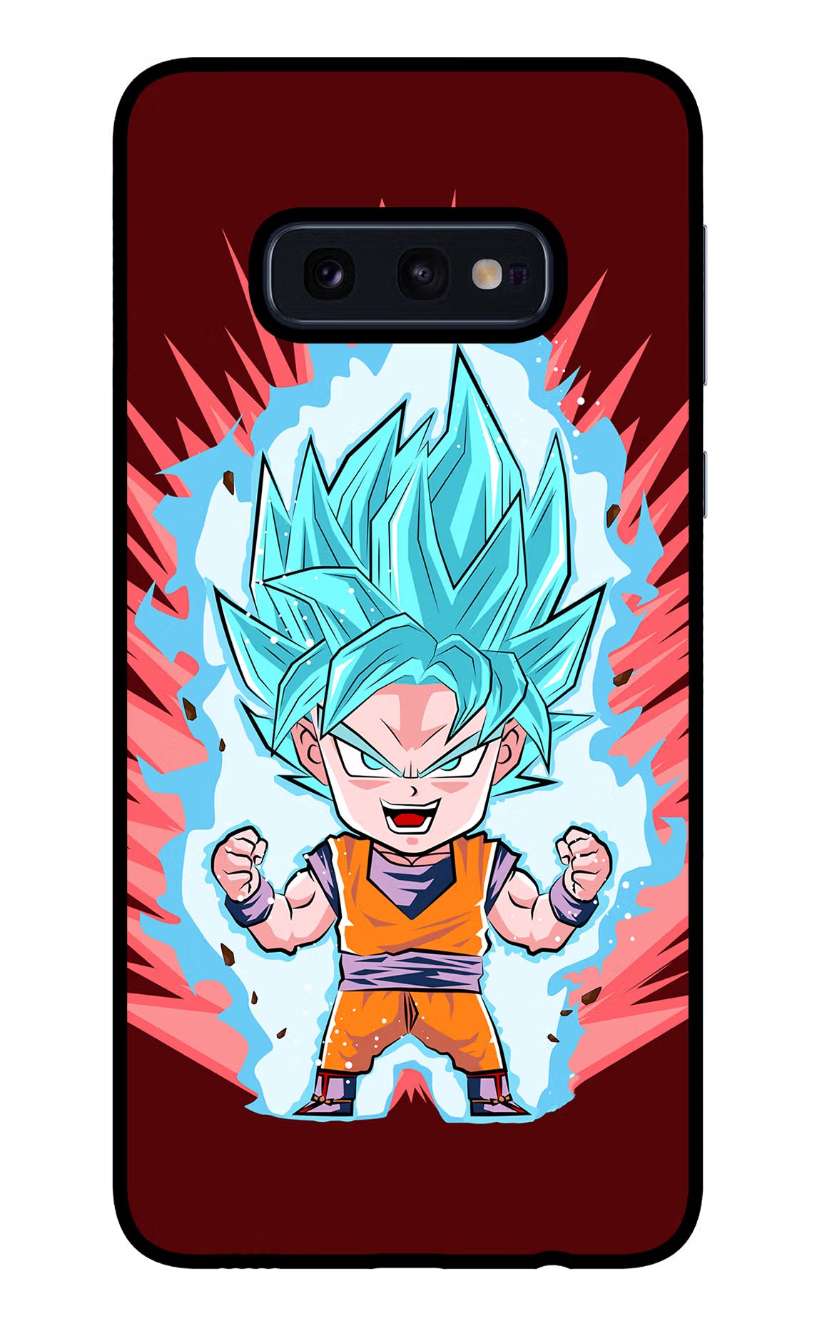 Goku Little Samsung S10E Glass Case