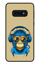 Monkey Headphone Samsung S10E Glass Case