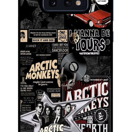 Arctic Monkeys Samsung S10E Glass Case Back Cover by Casekaro