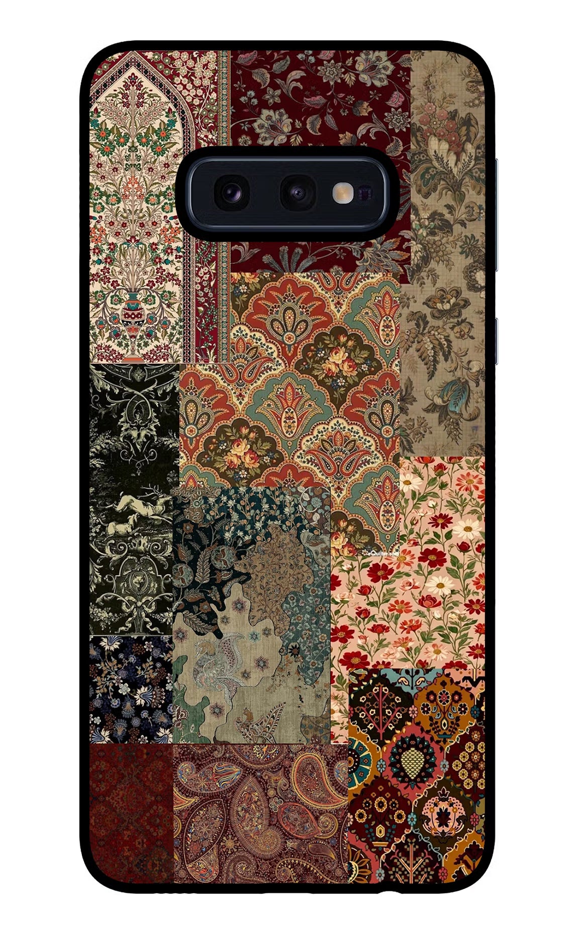 Desi Print Samsung S10E Glass Case Back Cover by Casekaro