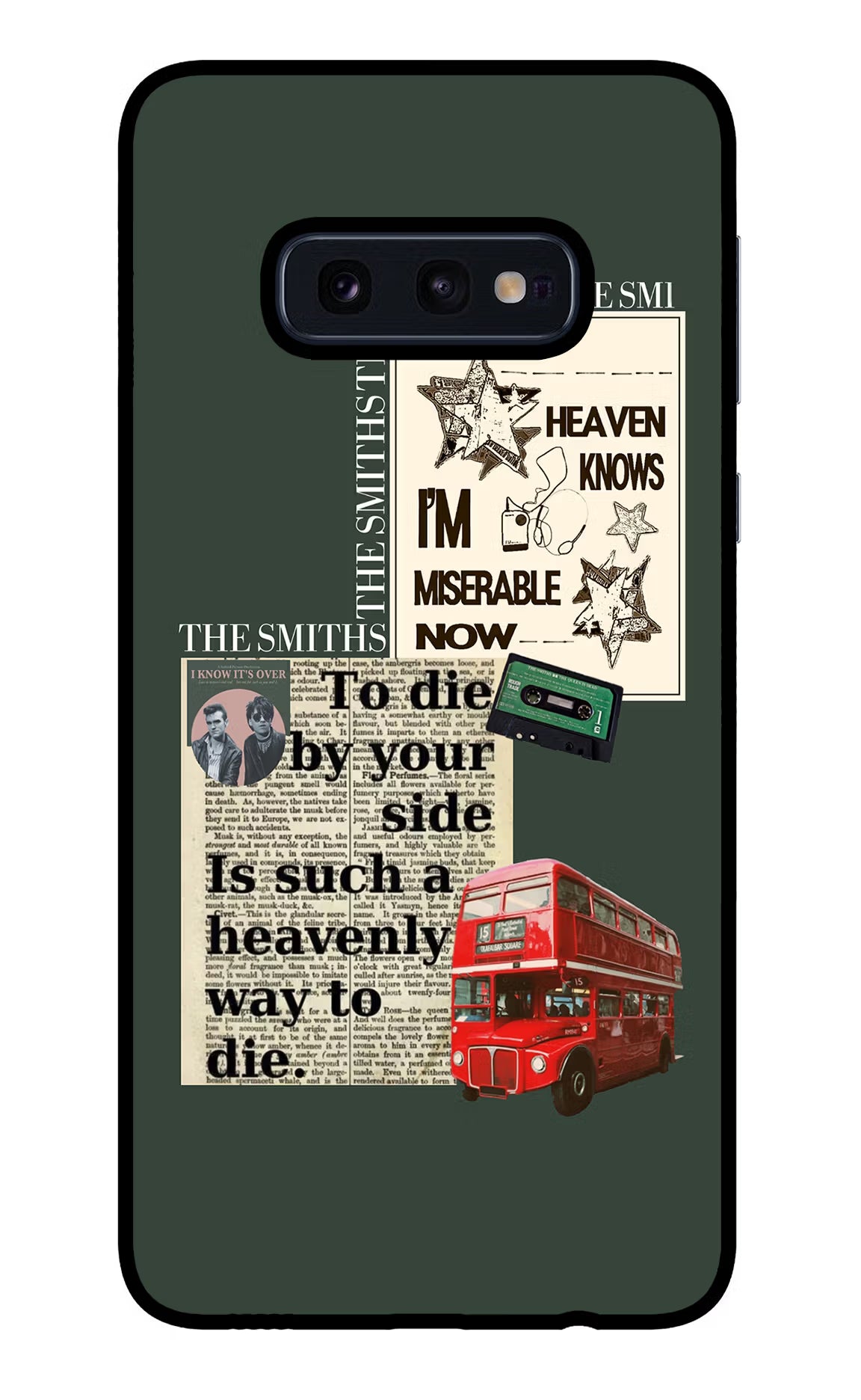 The Smiths Samsung S10E Glass Case