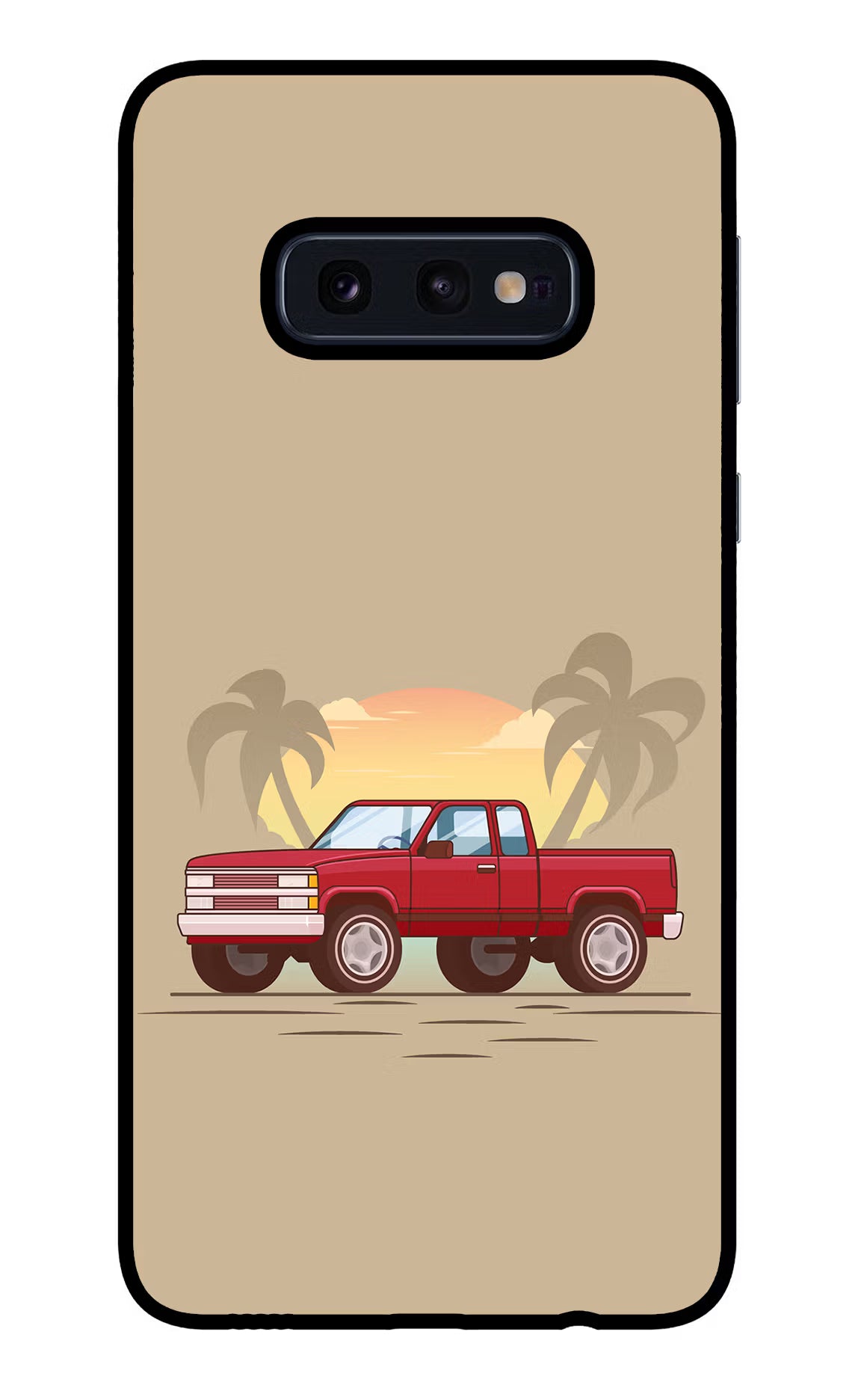 Desert Classic Drive Samsung S10E Glass Case