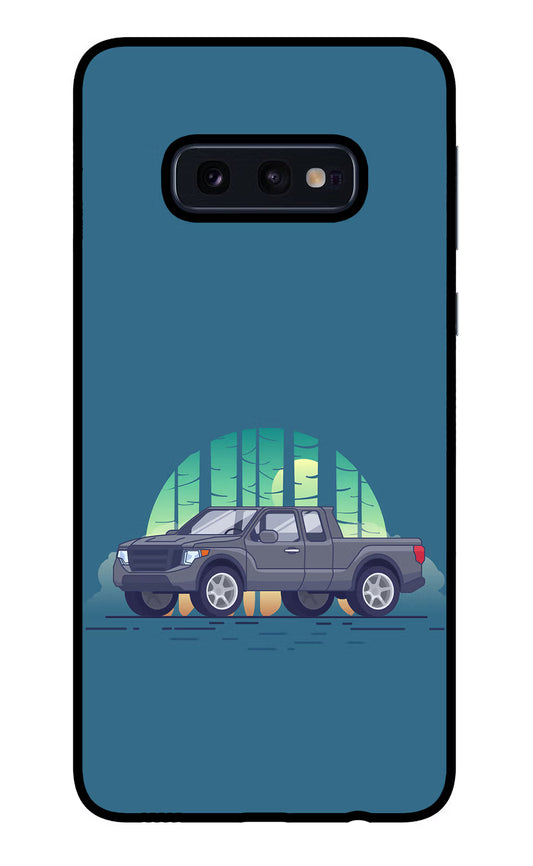 Retro Garage Vibe Samsung S10E Glass Case