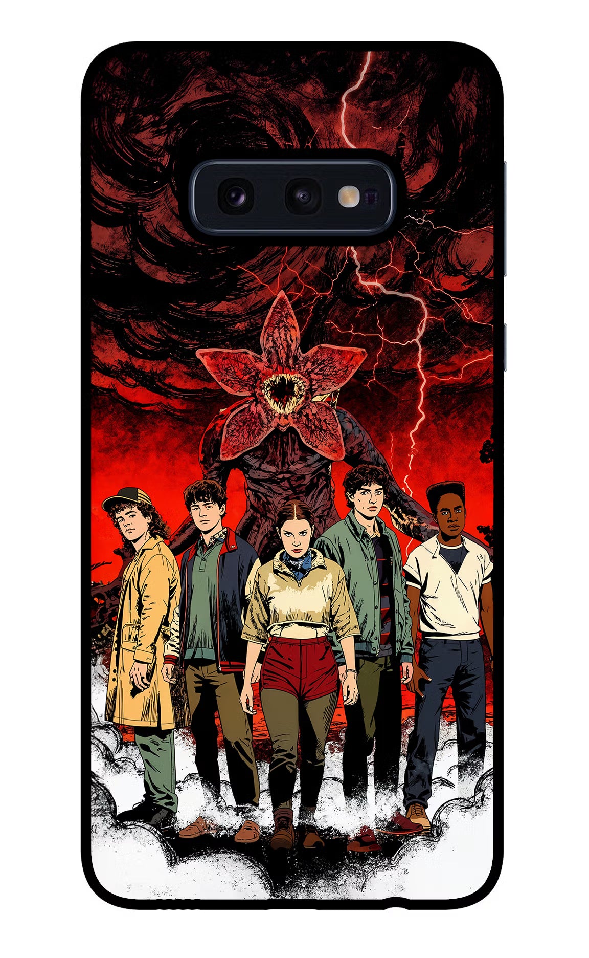 Ordinary Things Characters Samsung S10E Glass Case