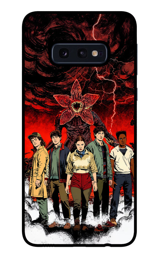 Ordinary Things Characters Samsung S10E Glass Case