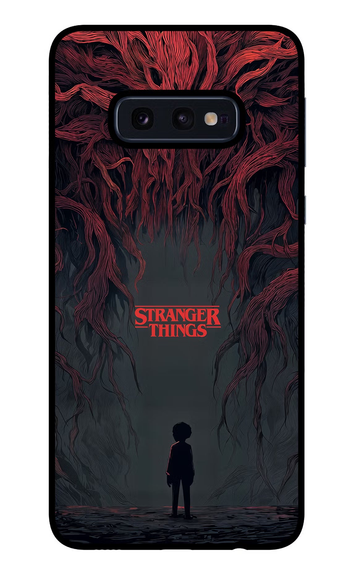 Ordinary Things Dark Side Samsung S10E Glass Case Back Cover by Casekaro