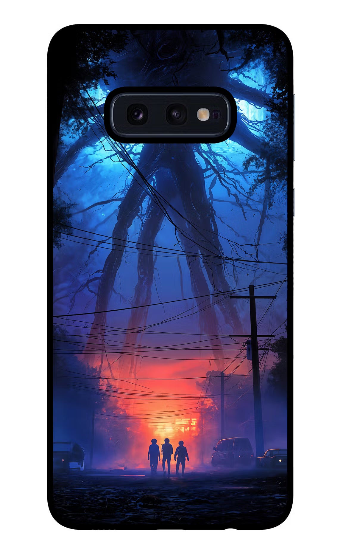 Ordinary Things Shadow Samsung S10E Glass Case Back Cover by Casekaro