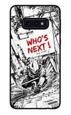 Who's Next Samsung S10E Glass Case