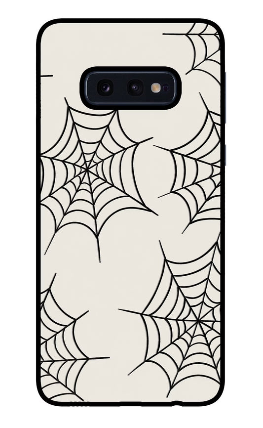 Spider Web Samsung S10E Glass Case