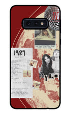 Taylor Swift Samsung S10E Glass Case