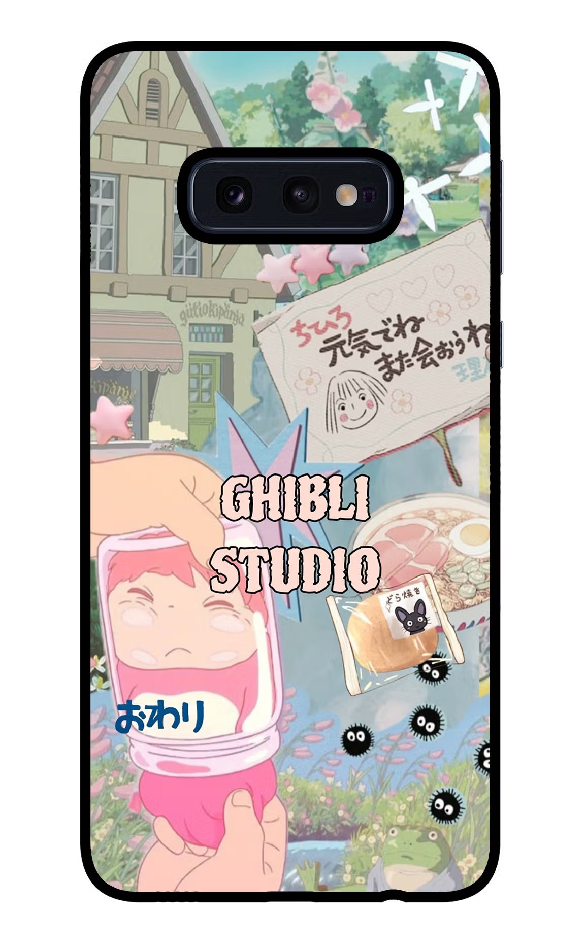 Studio Ghibli Samsung S10E Glass Case