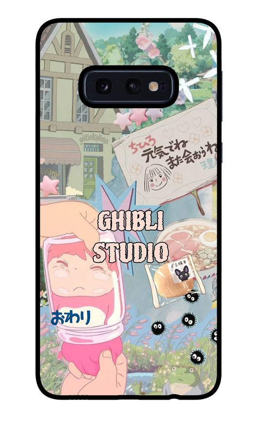 Studio Ghibli Samsung S10E Glass Case