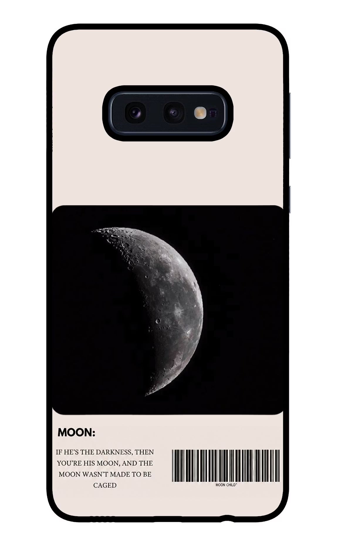 Moon Phase Samsung S10E Glass Case