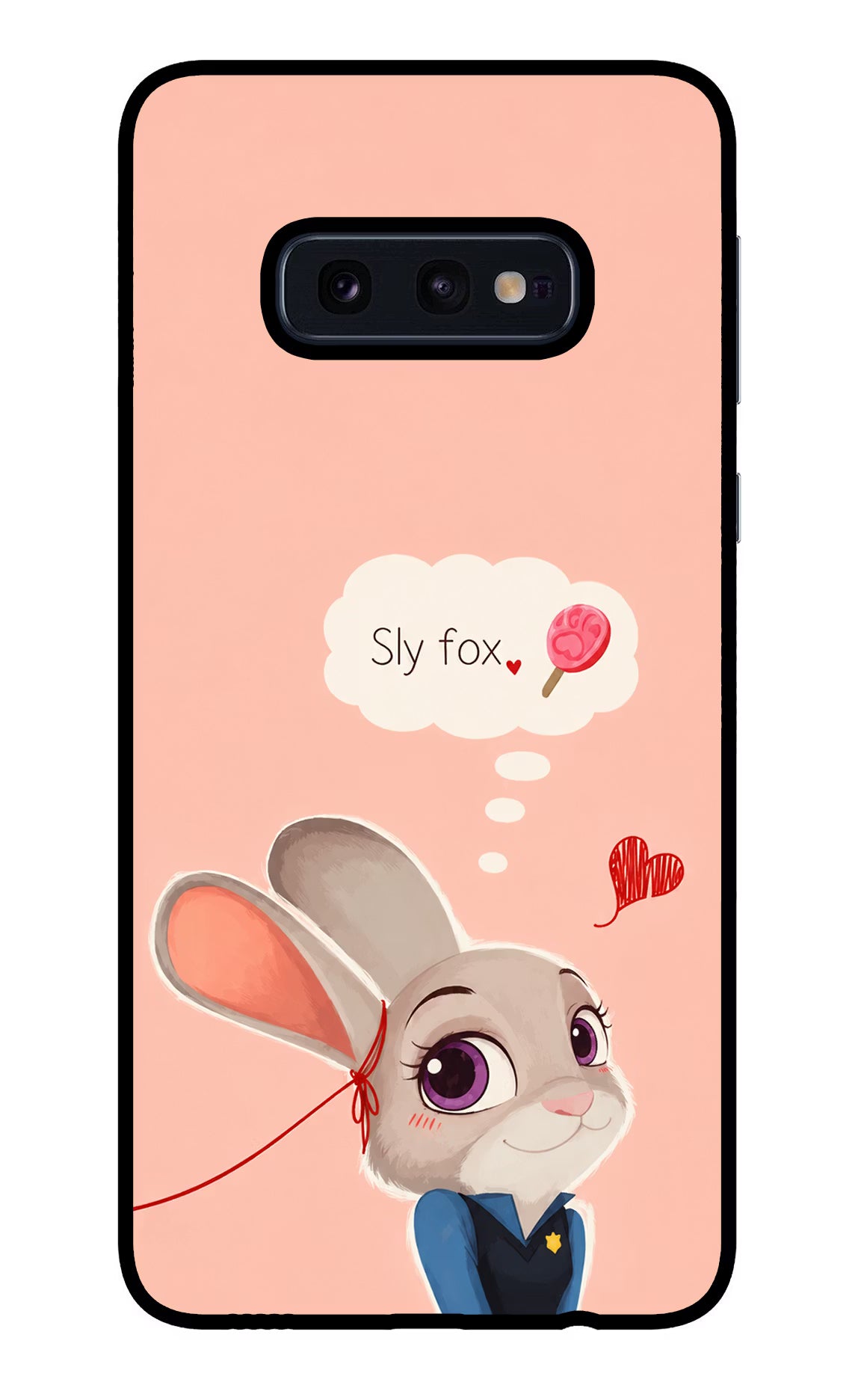 Judy Charm Samsung S10E Glass Case
