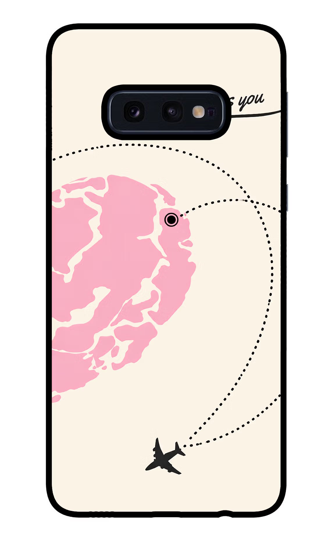 Miss Orbit Samsung S10E Glass Case