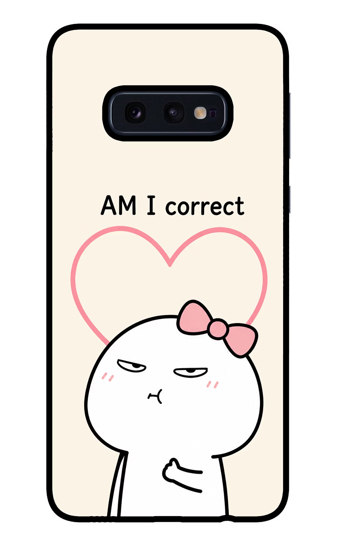 Always Right Samsung S10E Glass Case