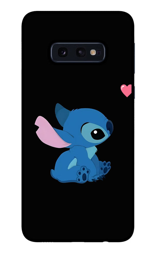Stitch Crush Samsung S10E Glass Case