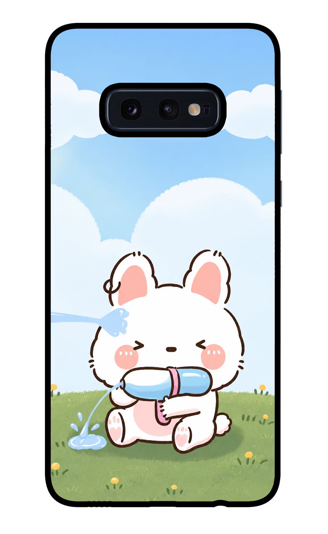 Bunny Treat Samsung S10E Glass Case
