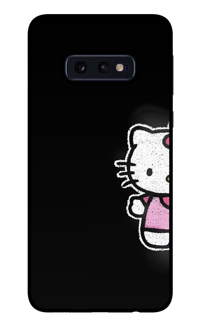 Kitty Charm Samsung S10E Glass Case
