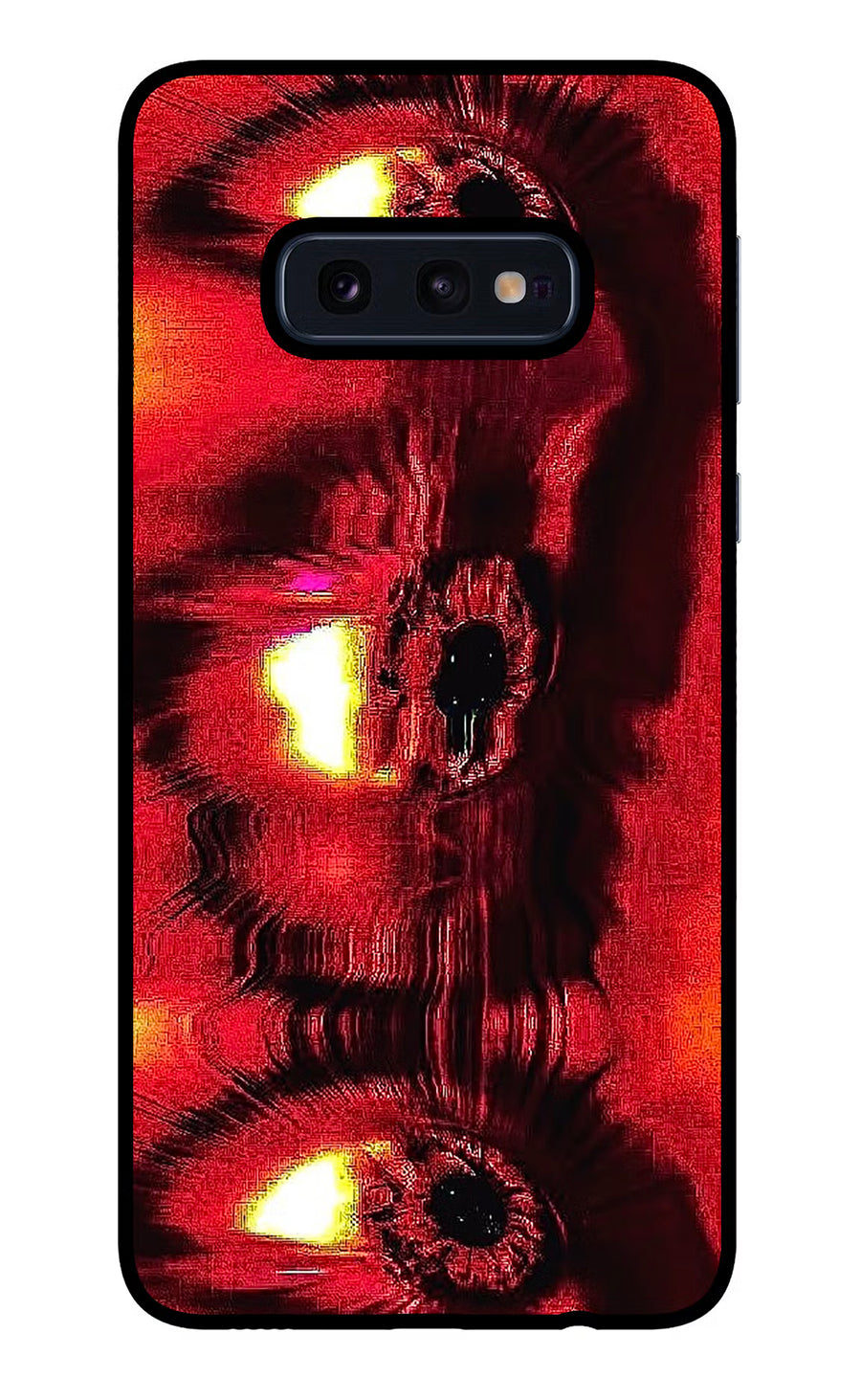Fire Eye Samsung S10E Back Cover, Glass case
