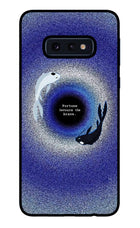 Dark Koi Samsung S10E Glass Case