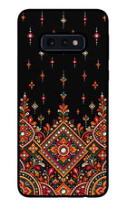 Noir Mehfil Samsung S10E Glass Case