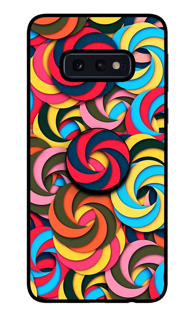 Spiral Pattern Samsung S10E Pop Case by Casekaro