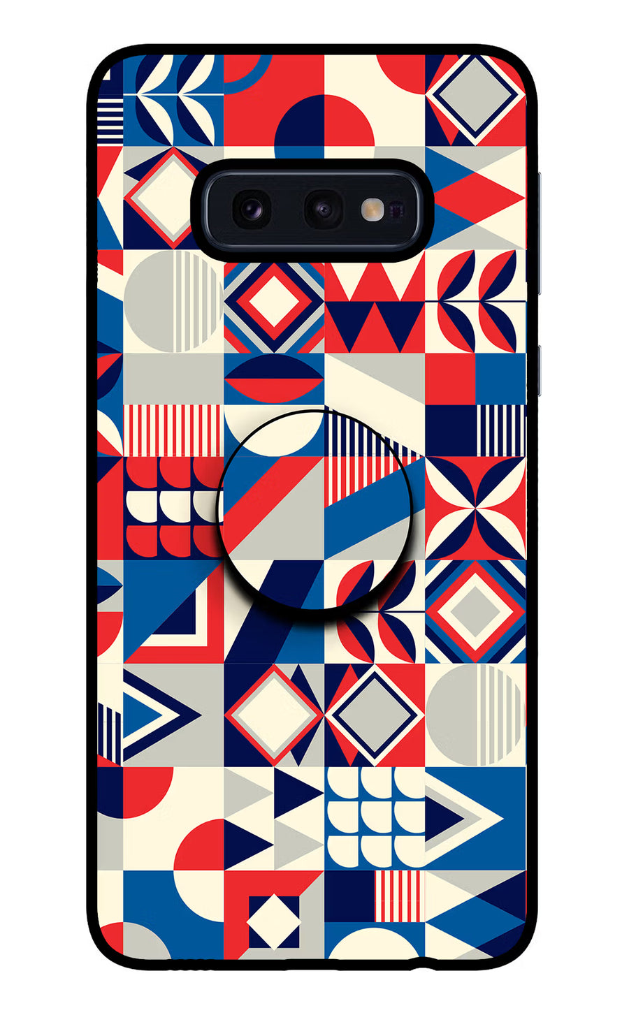 Colorful Pattern Samsung S10E Pop Case, Glass case
