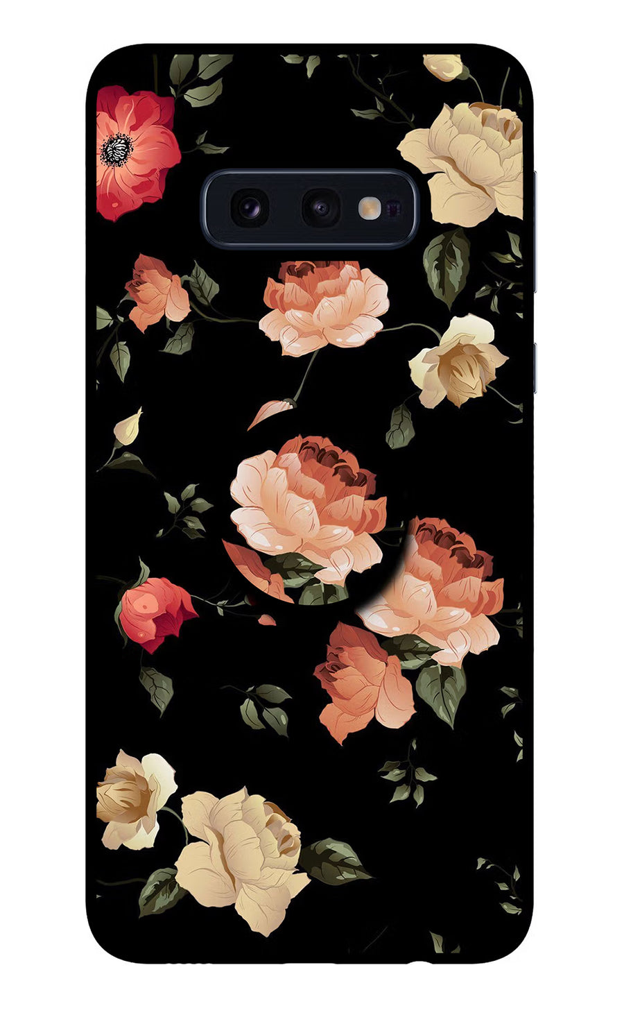Flowers Samsung S10E Pop Case, Glass case