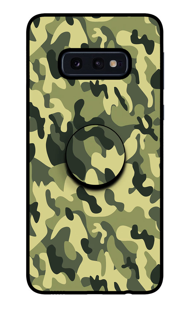 Camouflage Samsung S10E Pop Case by Casekaro