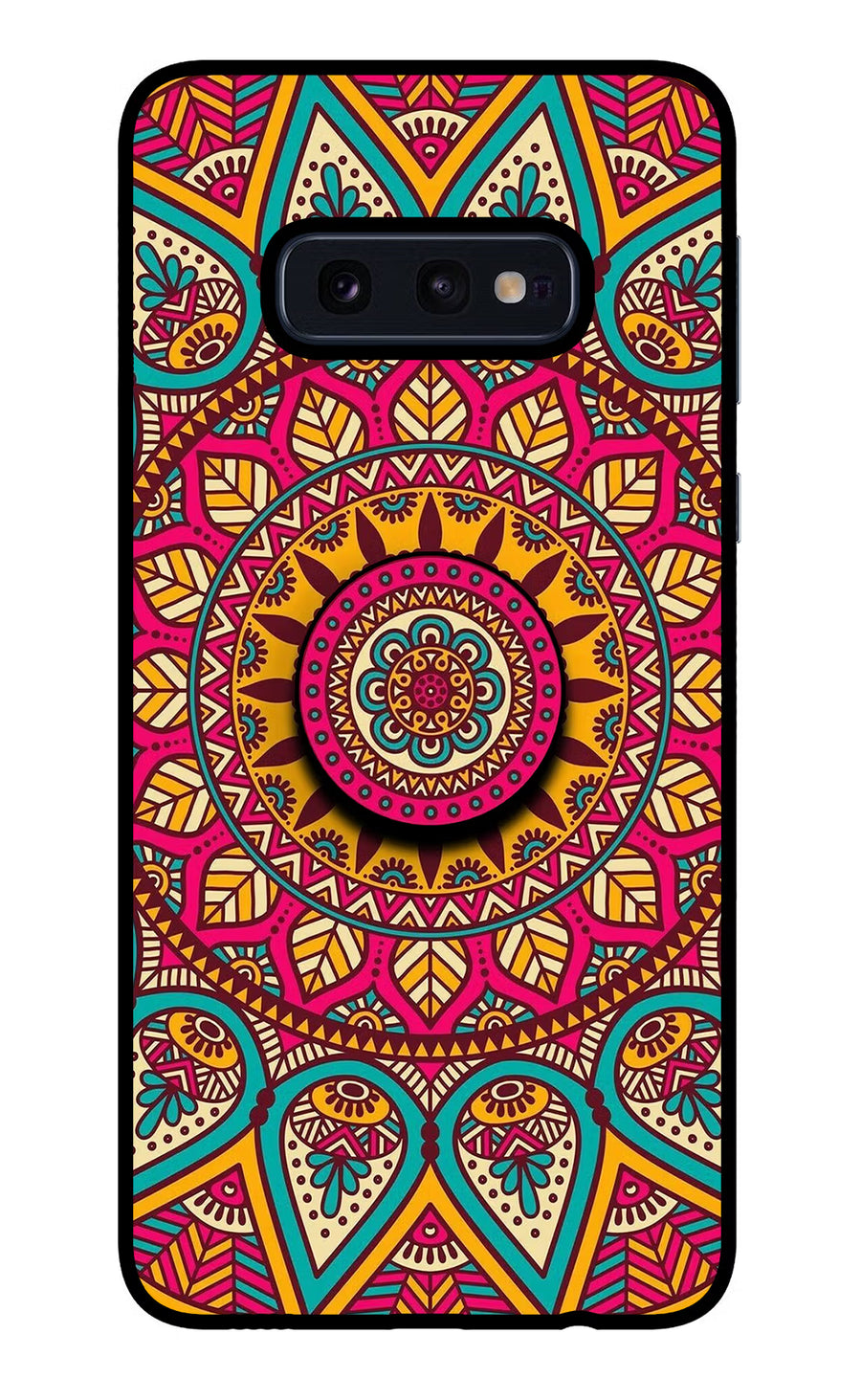 Mandala Samsung S10E Pop Case, Glass case