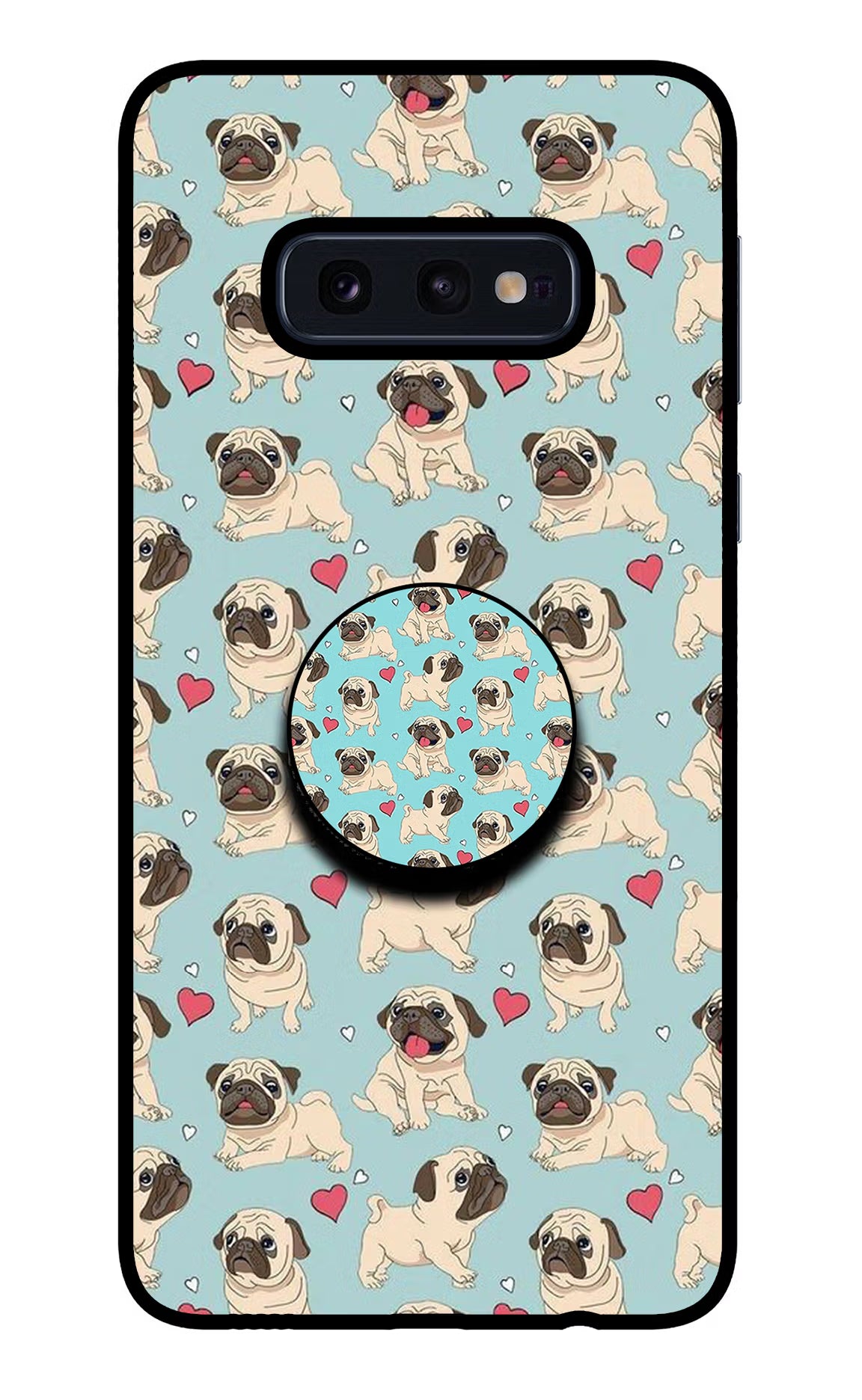 Pug Dog Samsung S10E Pop Case by Casekaro